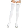 Leg Avenue Bas opaques Florina - Blancs